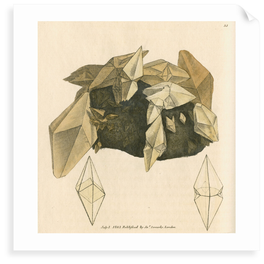 'Calx carbonata' by James Sowerby