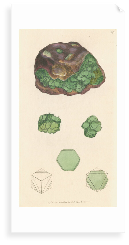 'Cuprum arseniatum' by James Sowerby