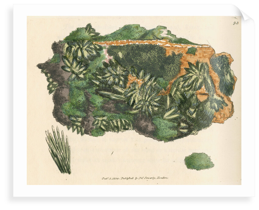 'Cuprum arseniatum' by James Sowerby