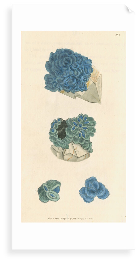 'Cuprum carbonatum' by James Sowerby