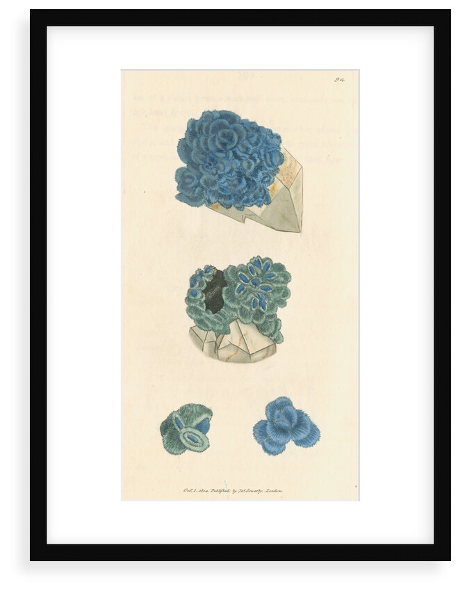 'Cuprum carbonatum' by James Sowerby