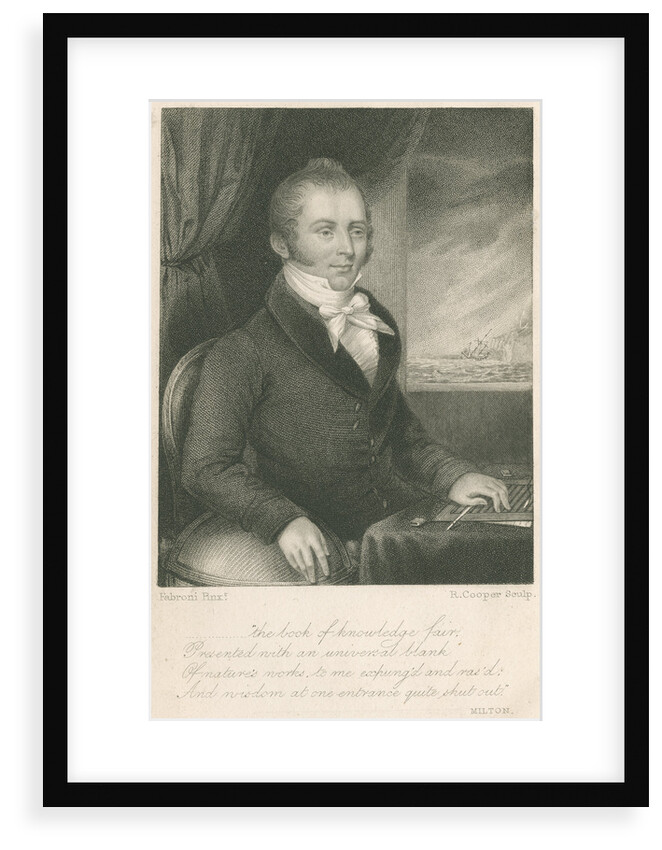 Portrait of James Holman (1786-1857) by R Cooper