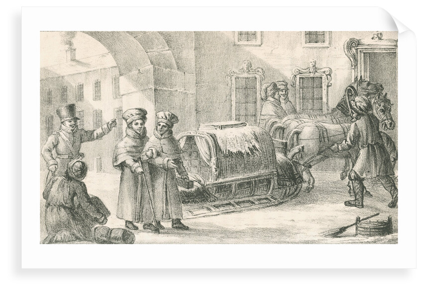 A Russian sledge by Paul Gauci