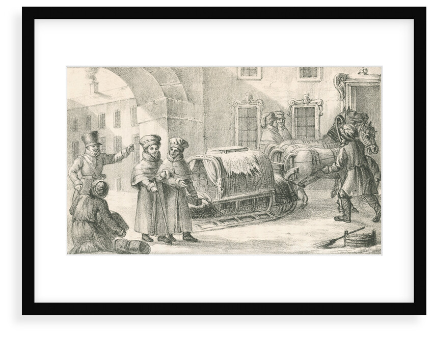 A Russian sledge by Paul Gauci