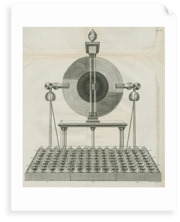 Electrical machine at Teyler's Museum by Barend de Backer