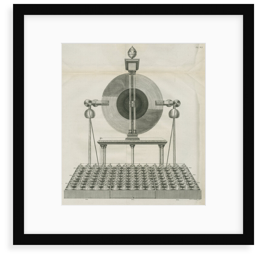 Electrical machine at Teyler's Museum by Barend de Backer