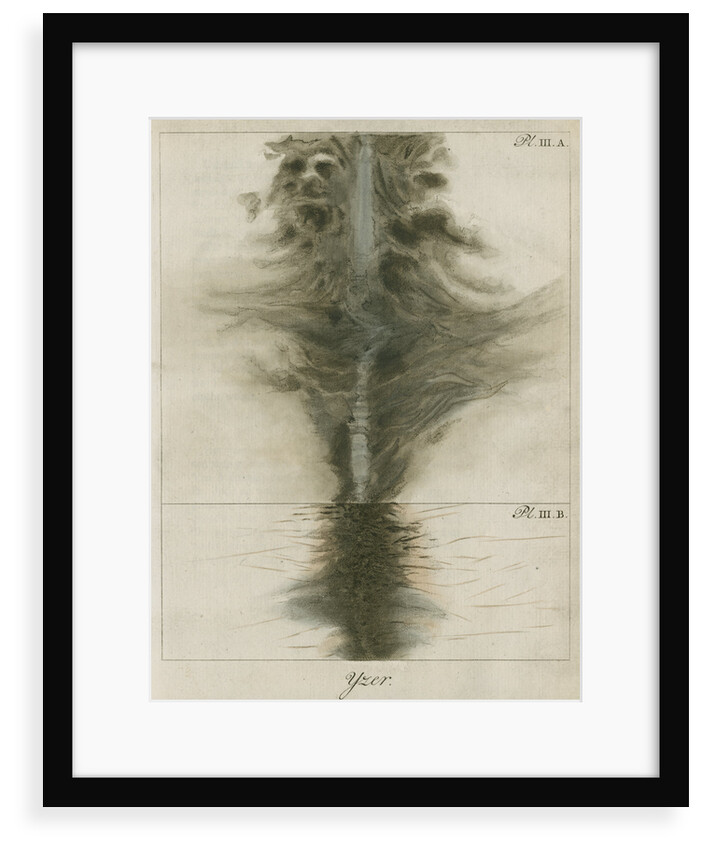 Iron wire explosion pattern by Anonymous
