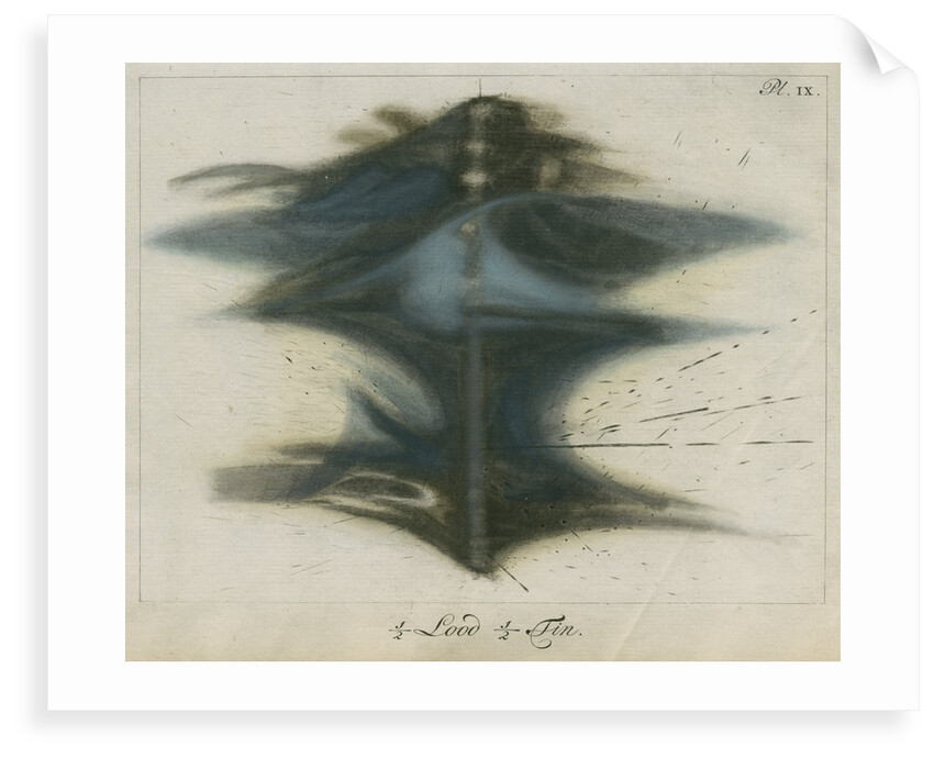 Lead-Tin alloy wire explosion pattern by Anonymous