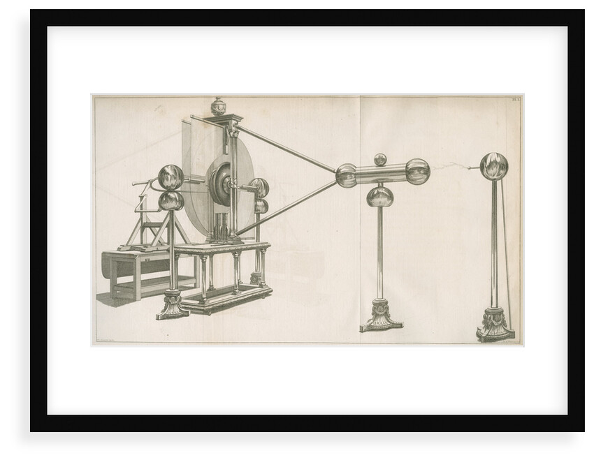 Improved electrical machine at Teyler's Museum by Izaac Jansz de Wit