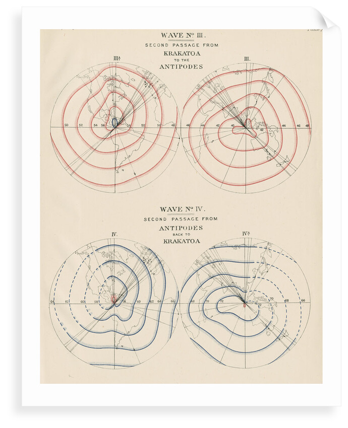 Krakatoa tsumami waves 3 and 4 by Malby & Sons