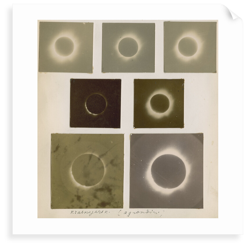 Solar eclipse of August 1887 by unknown
