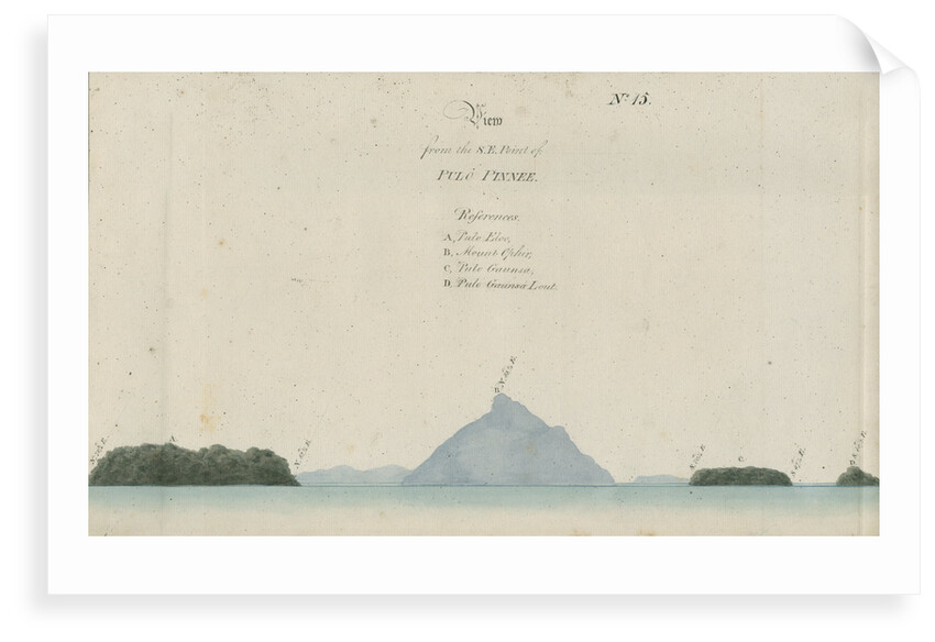 Mount Talakmau and other landmarks, Sumatra by unknown