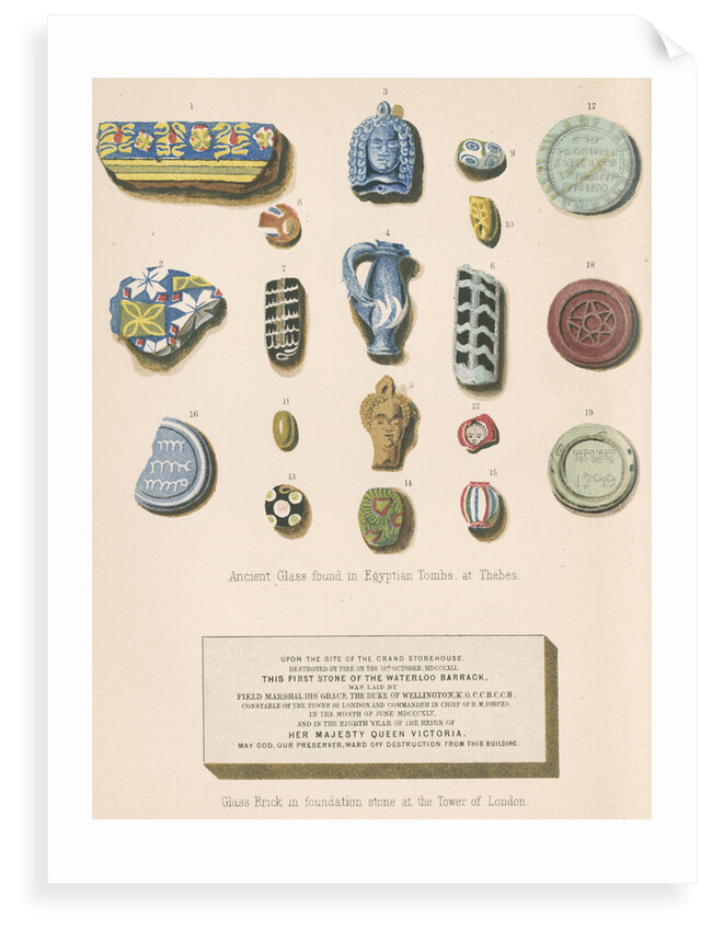 Ancient Egyptian glass by J R Robbins