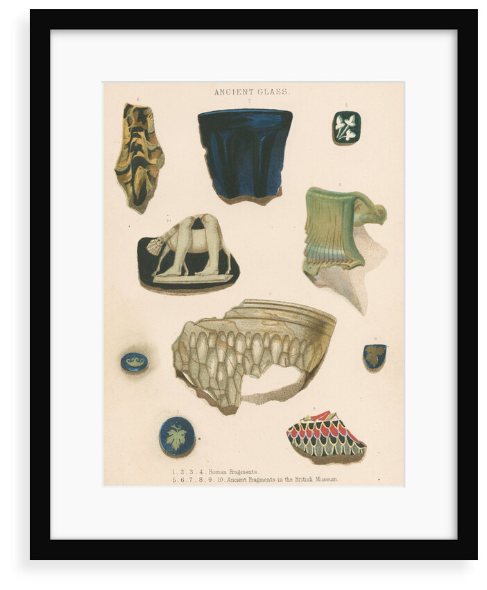 Roman and other ancient glass by J R Robbins