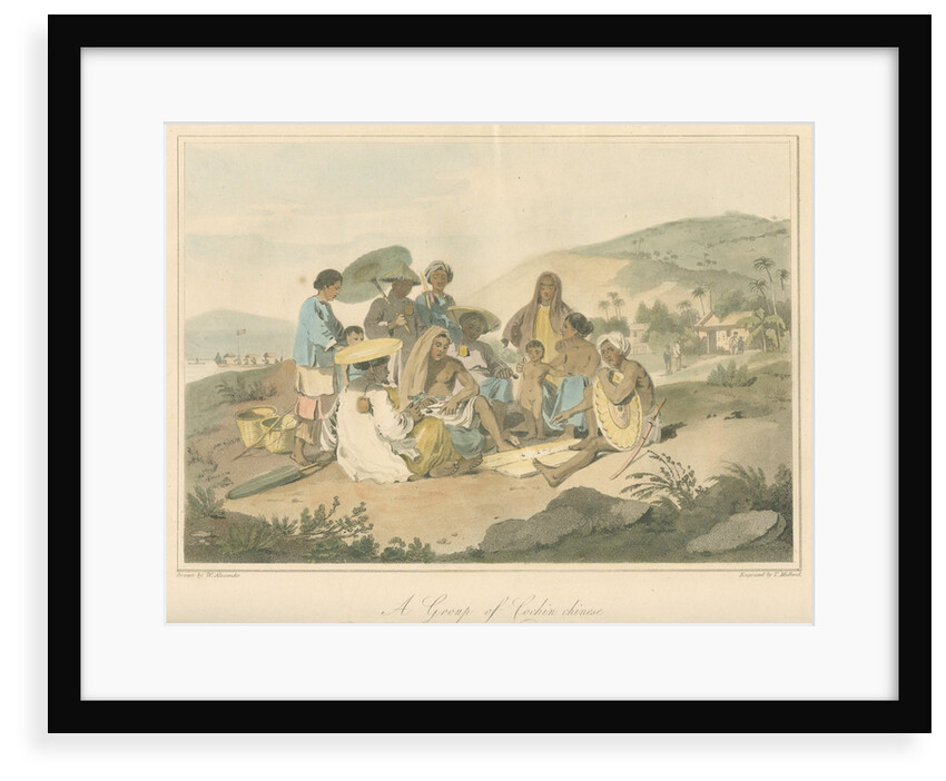'A Group of Cochin chinese' by Thomas Medland