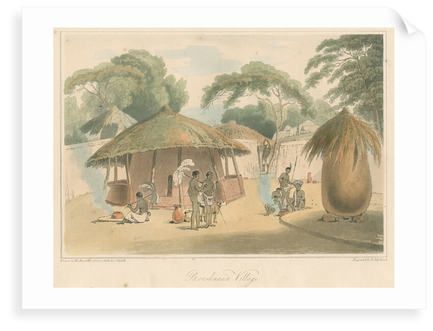'Booshuana Village' by Thomas Medland