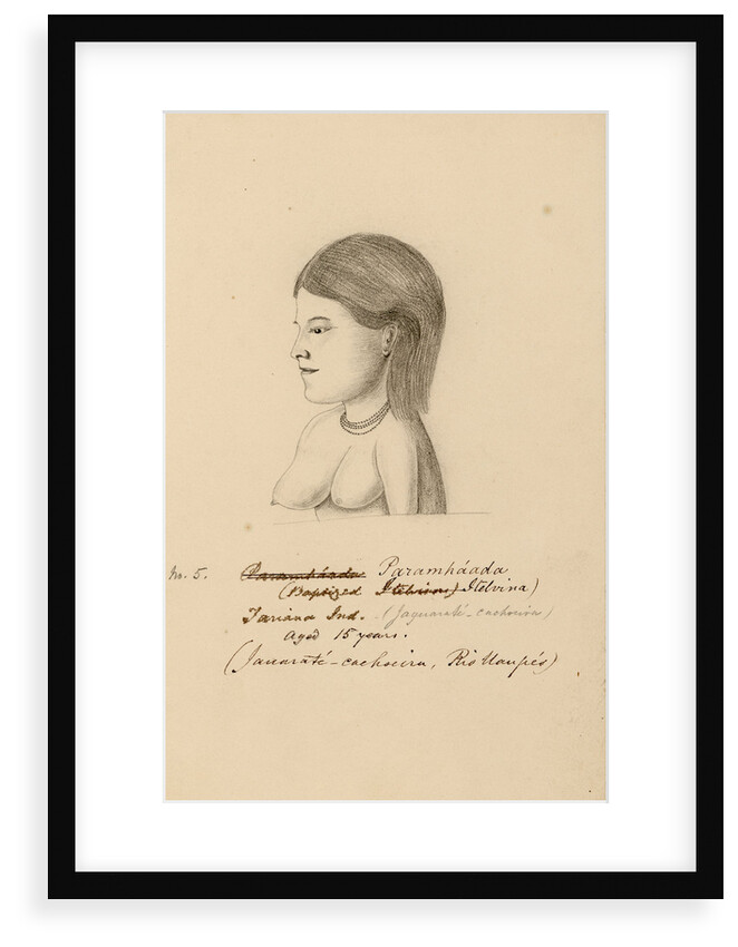Portrait of ParamhÃ¡ada by Richard Spruce