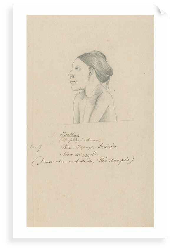 Portrait of TschÃ©no by Richard Spruce