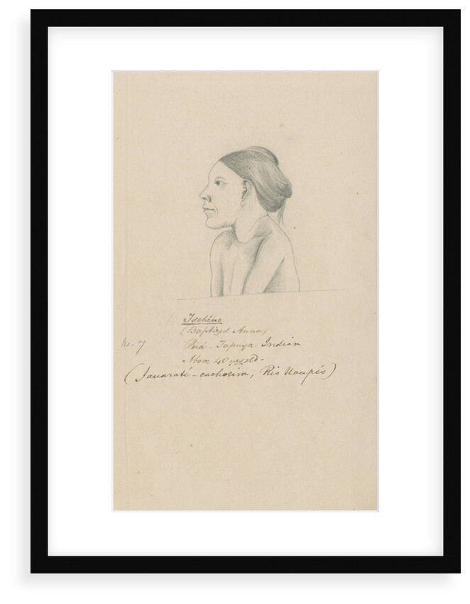 Portrait of TschÃ©no by Richard Spruce