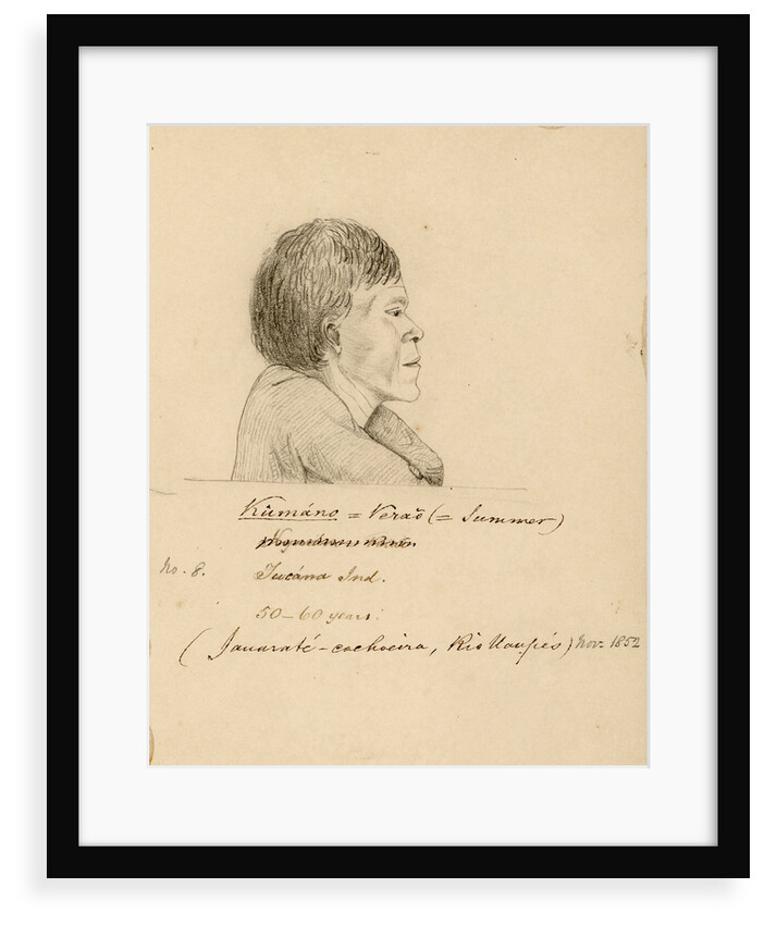 Portrait of KumÃ¡no by Richard Spruce