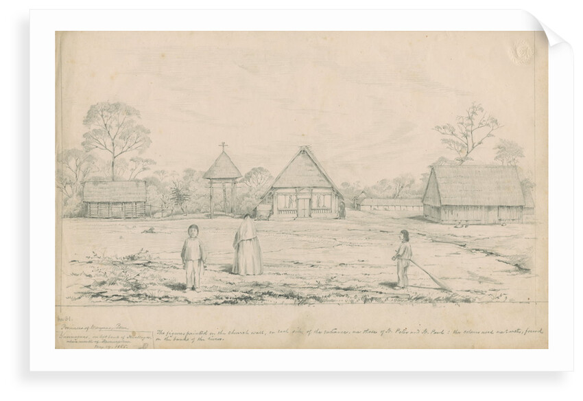 Yurimaguas village by Richard Spruce