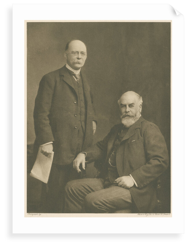 Portrait of Henry John Elwes and Augustine Henry by Elliott