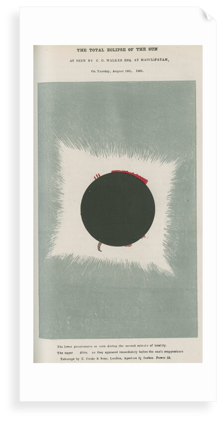Total eclipse of the Sun by C G Walker