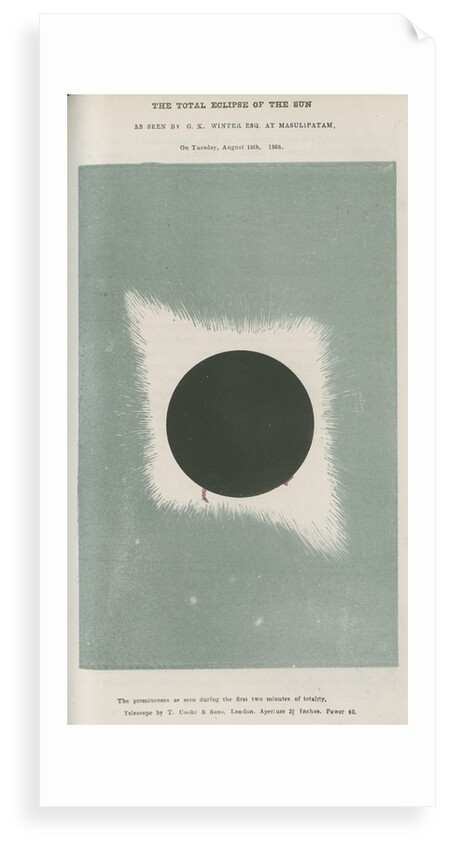 Total eclipse of the Sun by G K Winter