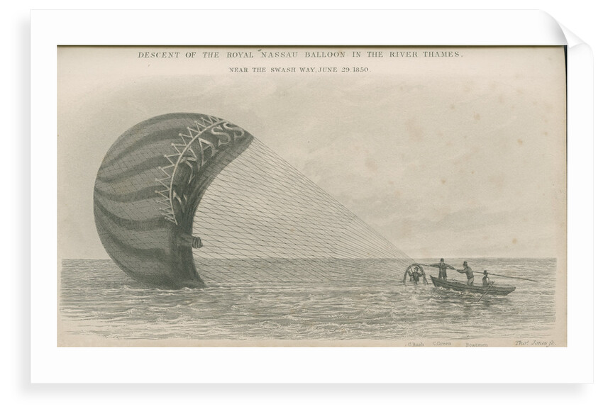 The Royal Nassau Balloon by Thomas Jones