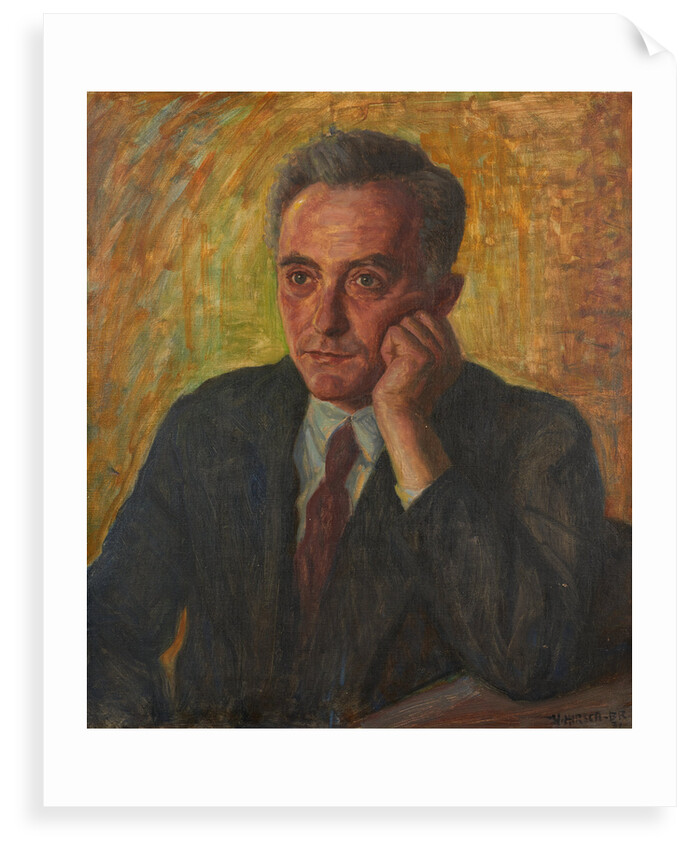 Portrait of Max Born by Herman Hirsch