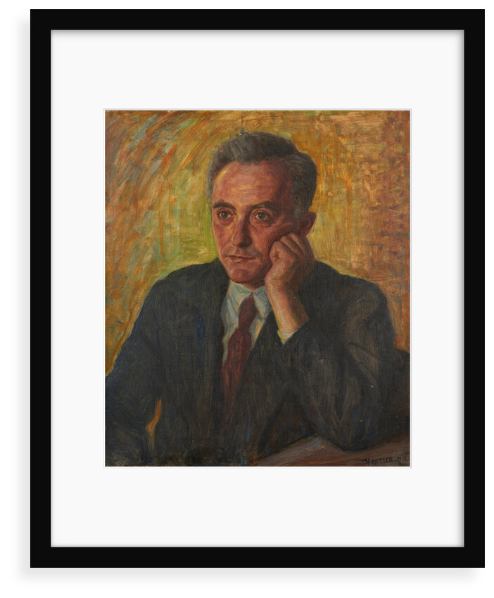 Portrait of Max Born by Herman Hirsch