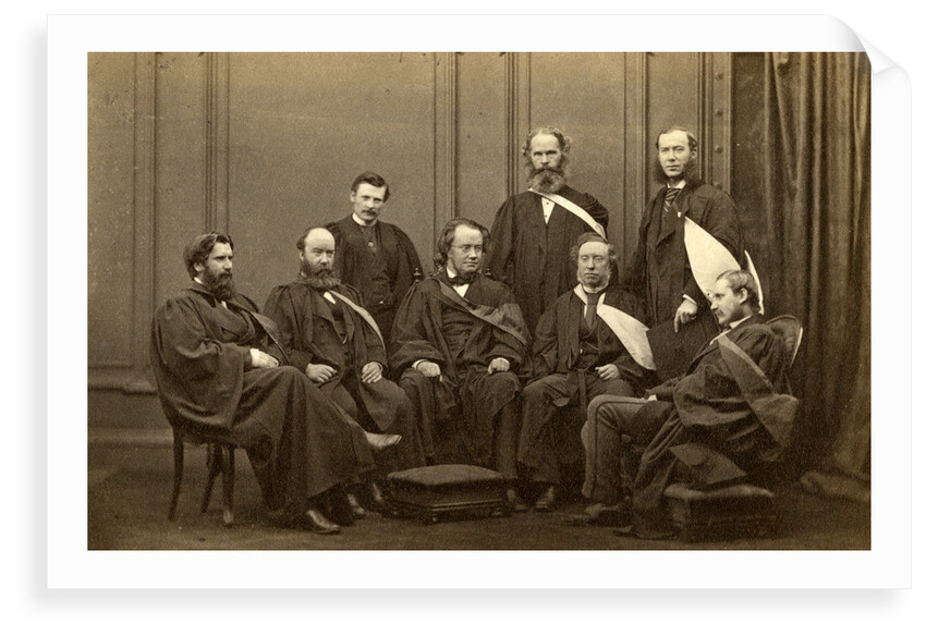 Group portrait of Andersonian Professors by Cramb Brothers
