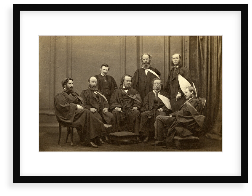 Group portrait of Andersonian Professors by Cramb Brothers