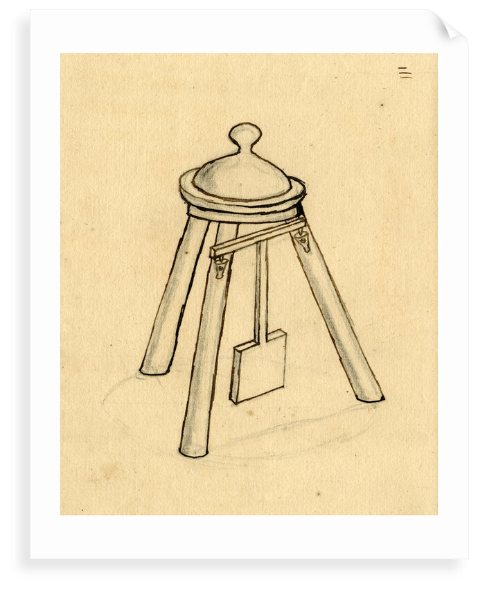 Ballistic pendulum by Benjamin Robins