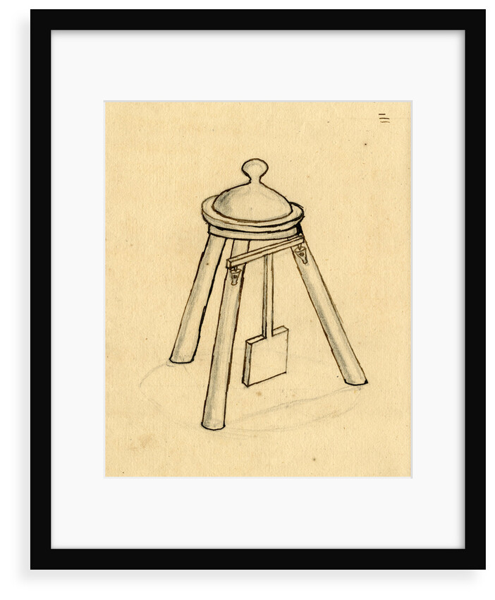 Ballistic pendulum by Benjamin Robins
