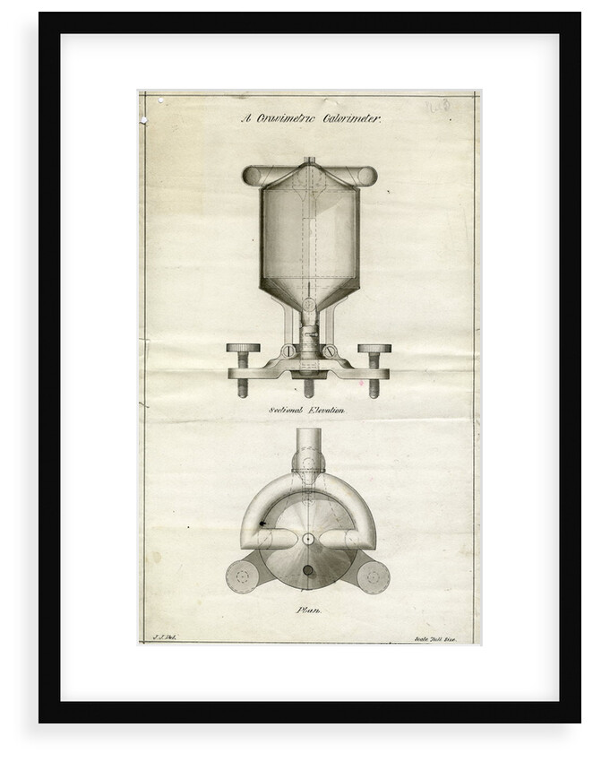 Gravimetric calorimeter by John Joly