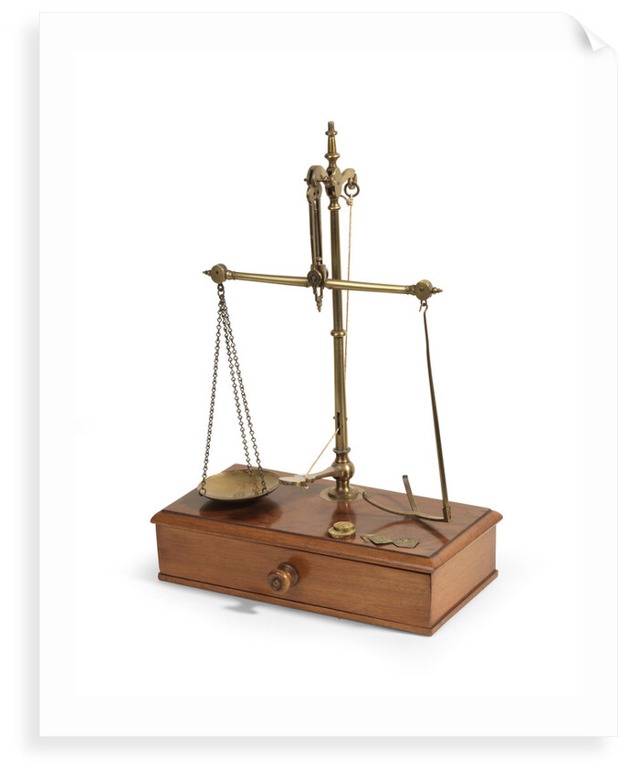 Apothecaries' scales by H Martin