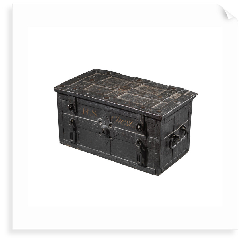 The Royal Society's chest by unknown