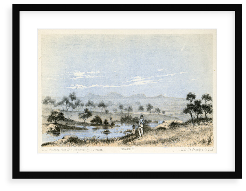 Carnarvon Range by Henry Charles Prinsep