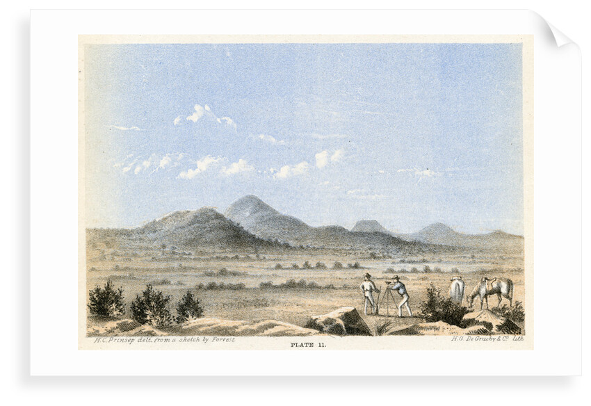Mount Rawlinson by Henry Charles Prinsep