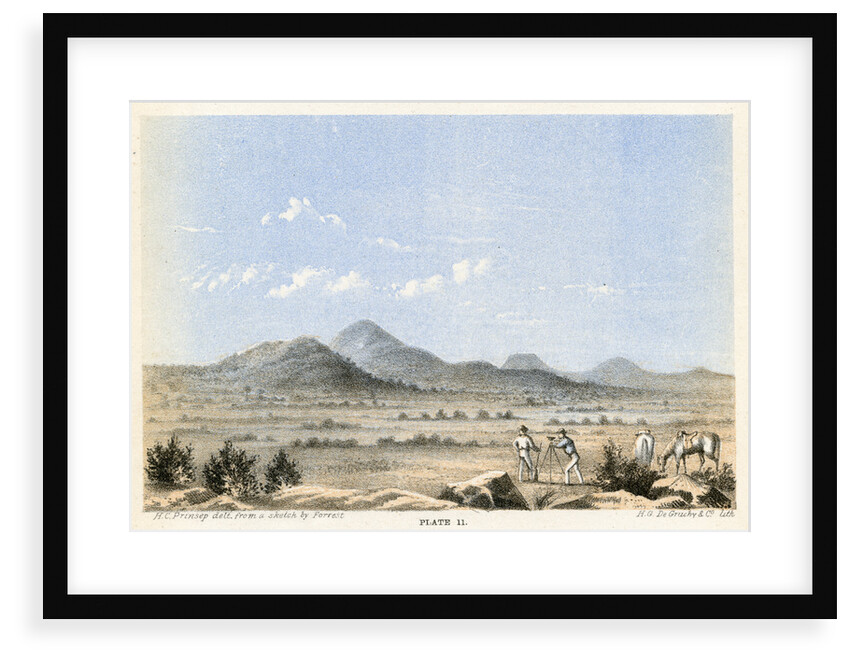 Mount Rawlinson by Henry Charles Prinsep