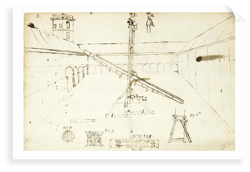 Telescope at Gresham College by Robert Hooke