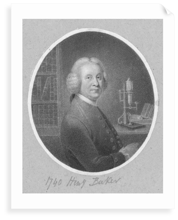 Portrait of Henry Baker by William Nutter