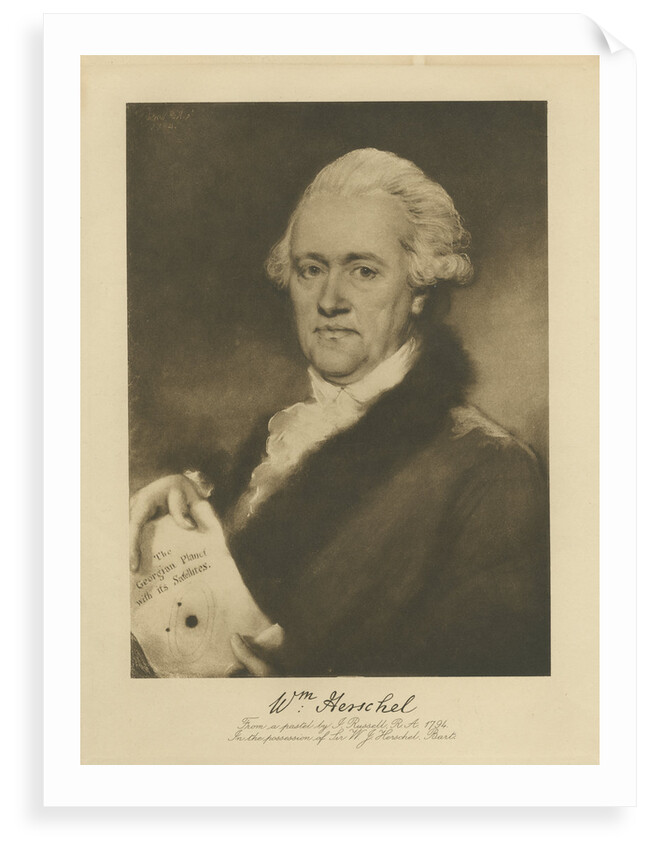 Portrait of William Herschel by After John Russell