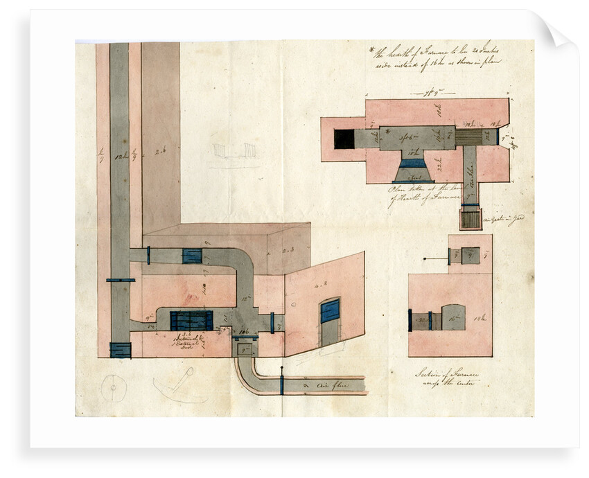 Glass furnace by Michael Faraday