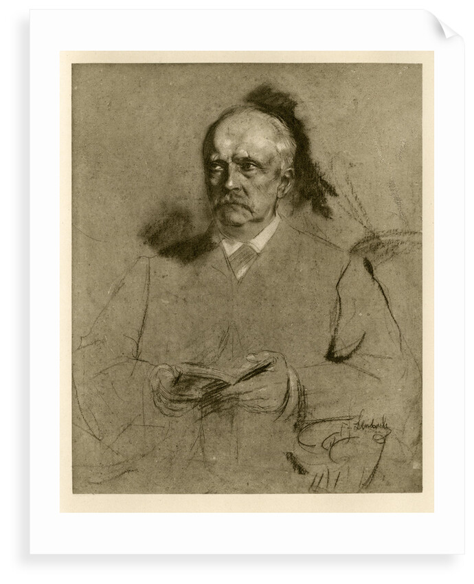 Portrait of Hermann Ludwig Ferdinand von Helmholtz by unknown