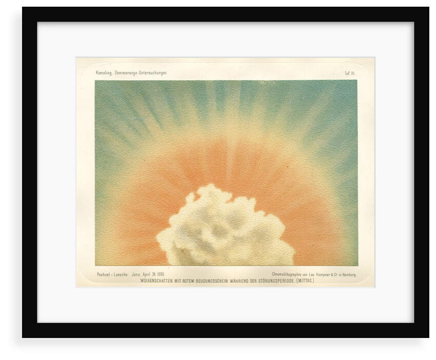 Cloud shadow, noon by Leo Krauss and Company