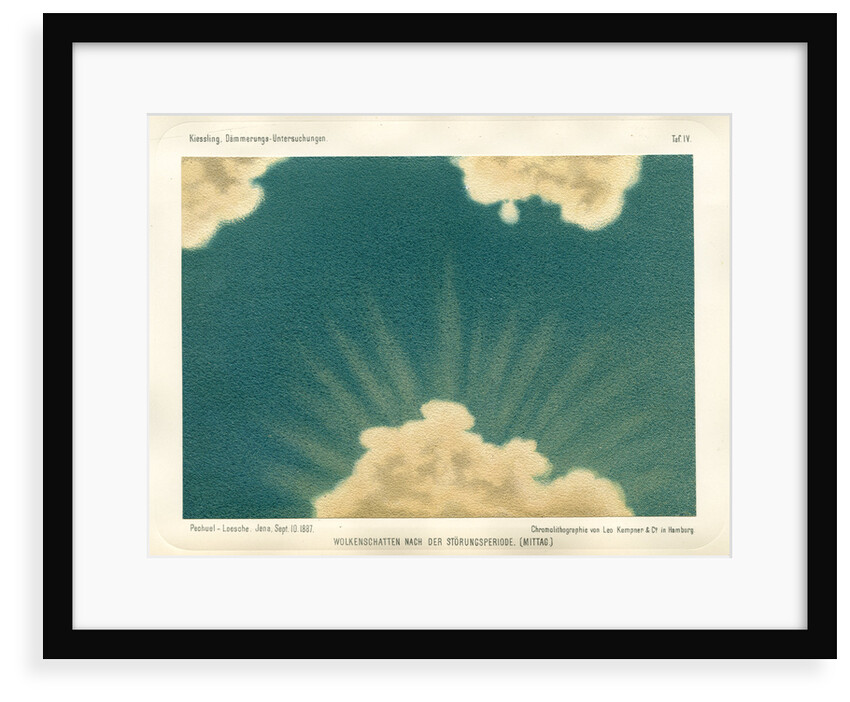 Cloud shadow, noon by Leo Krauss and Company