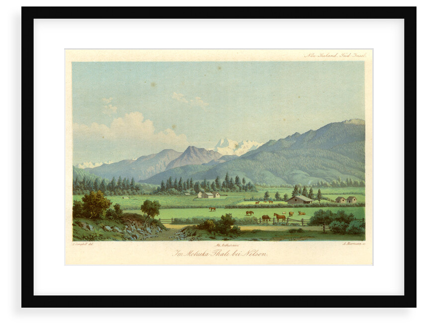 Motueka Valley, New Zealand by Arnold Meermann
