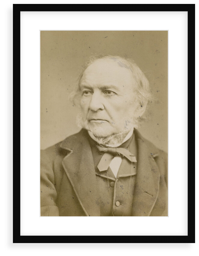 Portrait of William Ewart Gladstone (1809-1898) by Elliott & Fry